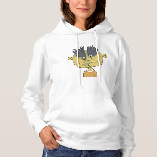 Strange Alien Person Hoodie (Vorderseite)