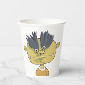 Strange Alien Person Pappbecher (Vorderseite)
