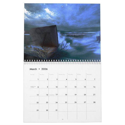 Strange and Surreal 2016 Calendar Kalender (Mär 2026)
