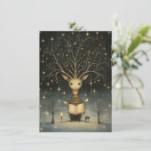 Strange and Unique Christmas Cards Feiertagskarte (Stehend Vorderseite)