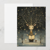 Strange and Unique Christmas Cards Feiertagskarte (Vorne/Hinten)