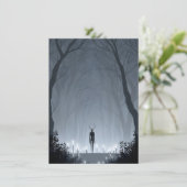 Strange and Unusual Christmas Cards Feiertagskarte (Stehend Vorderseite)