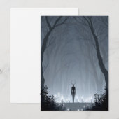 Strange and Unusual Christmas Cards Feiertagskarte (Vorne/Hinten)