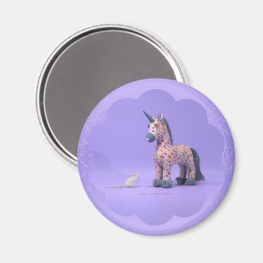 Strange-Anzugsmagnet Magnet (Vorderseite/Rückseite)