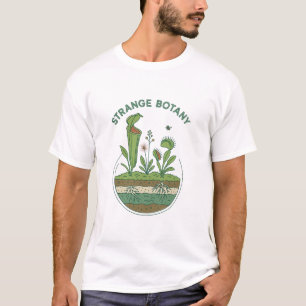 Strange Botany Kannenpflanze Terrarium T-Shirt