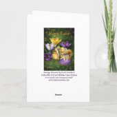 Strange Bunnies Card Feiertagskarte (Rückseite)