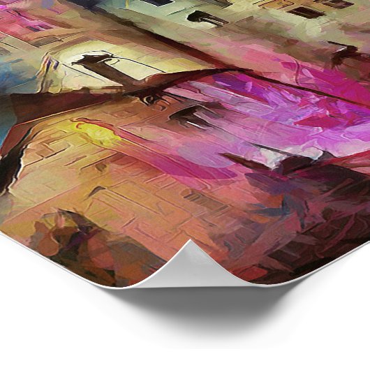 STRANGE CASTLE Art and Fantasy Poster (Ecke)