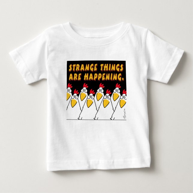 STRANGE DINGE SIND EREIGNIS Sandra Boynton T-Shir Baby T-shirt (Vorderseite)