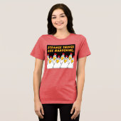 STRANGE DINGE SIND EREIGNIS Sandra Boynton T-Shir Tri-Blend Shirt (Vorderseite voll)