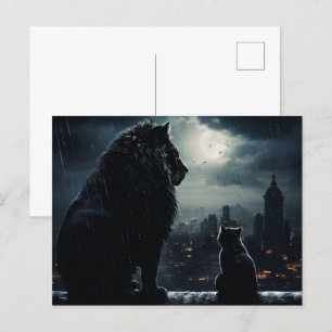 Strange-Encounters-Postkarte Postkarte