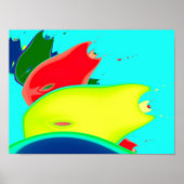 Strange Fruit Fine Fraktal Art Poster (Vorne)