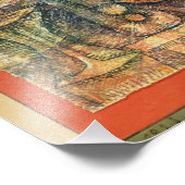 Strange Garden von Paul Klee Fotodruck (Ecke)