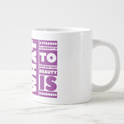 Strange Jumbo Tasse (Rechts)