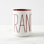 "STRANGE" KAFFEE-TASSE TASSE (Zentrum)