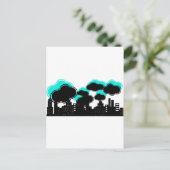 Strange Little City Postkarte (Stehend Vorderseite)