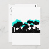 Strange Little City Postkarte (Vorne/Hinten)