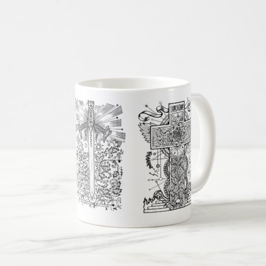 Strange Magic Circle Sigil Chaos Magic Witchcraf Kaffeetasse (VorderseiteRechts)