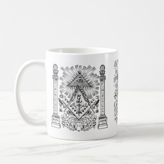Strange Magic Circle Sigil Chaos Magic Witchcraf Kaffeetasse (Links)
