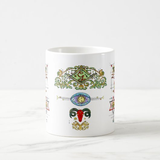 Strange Magic Circle Sigil Chaos Magic Witchcraf Kaffeetasse (Mittel)