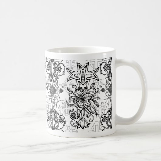 Strange Magic Circle Sigil Chaos Magic Witchcraf Kaffeetasse (Rechts)