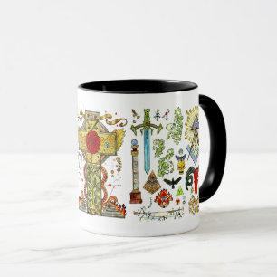Strange Magic Circle Sigil Chaos Magic Witchcraf Tasse