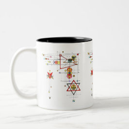 Strange Magic Circle Sigil Chaos Magic Witchcraf Zweifarbige Tasse