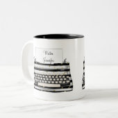 Strange Magic Circle Sigil Chaos Magic Witchcraf Zweifarbige Tasse (Vorderseite Links)