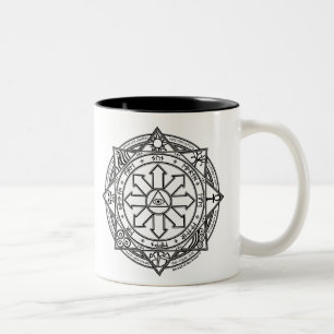 Strange Magic Circle Sigil Chaos Magic Witchcraf Zweifarbige Tasse