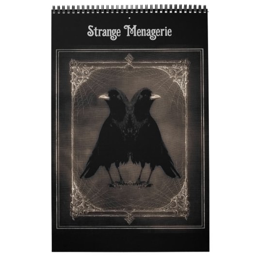 Strange Menagerie Kalender (Titelbild)