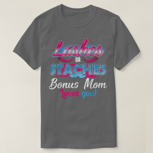 Stränge oder Lashes Bonus Mama Lieben Sie das best T-Shirt (Design vorne)