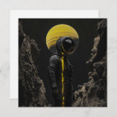 Strange Planet Feiertagskarte (Vorne/Hinten)