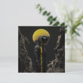 Strange Planet Feiertagskarte (Stehend Vorderseite)