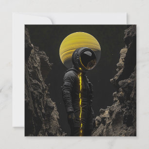 Strange Planet Feiertagskarte