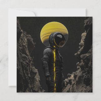 Strange Planet Feiertagskarte