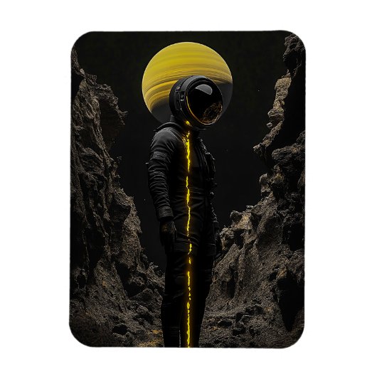 Strange Planet Magnet (Vertikal)