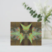 STRANGE-SCHALTFLÄCHE 13 POSTKARTE (Stehend Vorderseite)