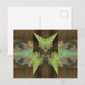 STRANGE-SCHALTFLÄCHE 13 POSTKARTE (Vorne/Hinten)