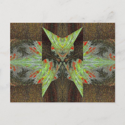 STRANGE-SCHALTFLÄCHE 13 POSTKARTE (Vorderseite)