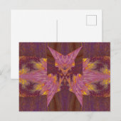 STRANGE-SCHALTFLÄCHE 1 POSTKARTE (Vorne/Hinten)