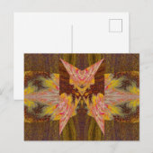 STRANGE-SCHALTFLÄCHE 2 POSTKARTE (Vorne/Hinten)