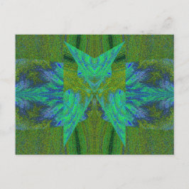 STRANGE-SCHALTFLÄCHE 4 POSTKARTE