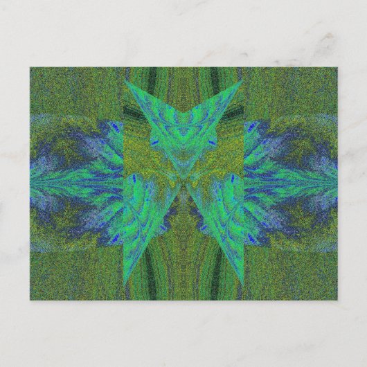 STRANGE-SCHALTFLÄCHE 4 POSTKARTE (Vorderseite)