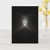 Strange Shape 3 Karte (Gelbe Blume)