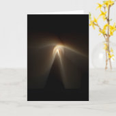 Strange Shape Karte (Gelbe Blume)