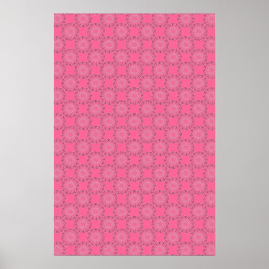 Strange Spiral Pattern Poster (Vorne)