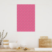 Strange Spiral Pattern Poster (Küche)