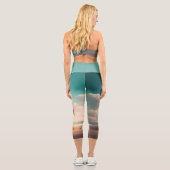 Strange Whale Capri Leggings (Rückseite)
