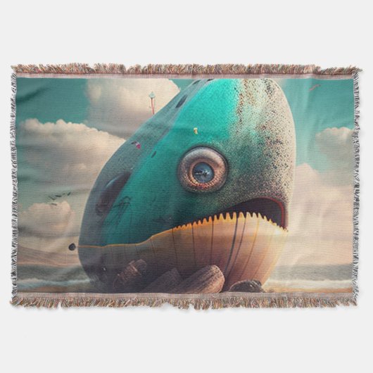 Strange Whale Decke (Vorderseite)