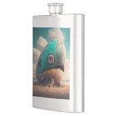 Strange Whale Flachmann (Links)