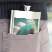 Strange Whale Flachmann (Beispiel)